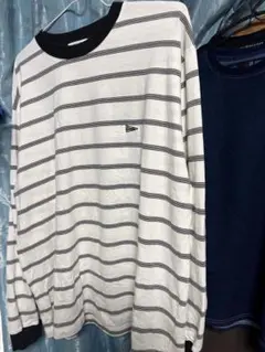 BAYFLOW ボーダー 長袖カットソー/M