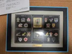 RUGBY WORLD CUP2019 SPECIAL PINS FRAME