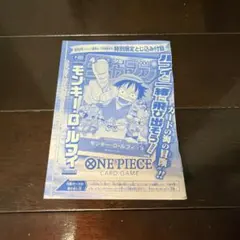 ワンピースカード　モンキー・D・ルフィ P-033 付録　未開封のサムネイル