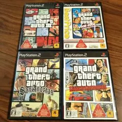 PS2 ソフト グランドセフトオート 4本セット