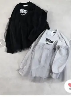 BACK TO THE FUTURE】別注チュールトレーナー新品未使用タグ付き