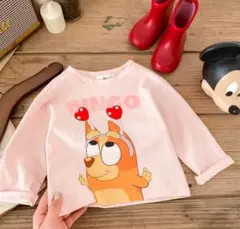 ブルーイ　ビンゴ　キッズ　ロンT 120