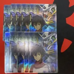 10枚セット vジャンプ ガンダムカード 刹那エクシア リソース - メルカリ