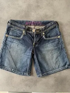 EDWIN BTL730 デニムショートパンツ XS