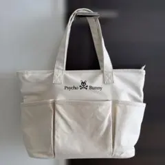 Psycho Bunny トートバッグ キャンバス地
