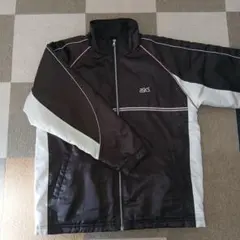 【再出品　値下げ】アシックス　レトロ　ウインドブレーカー上　Lサイズ