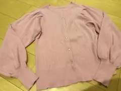 Vis 春色　ピンク　カーディガン　フリーサイズ