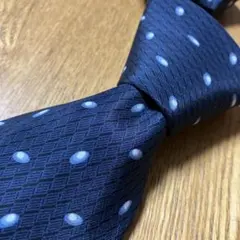 ⭐️R agione シルク 100% ドット柄 ネクタイ