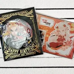 ☆ 鬼滅の刃 バースデイ缶バッジ 2020 名場面ジオラマフィギュア 煉獄