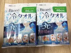 花王 ビオレ 冷タオル 冷却シート5枚入×2パック 熱中症対策 レジャーのサムネイル