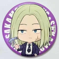 神々廻　ミニキャラ　缶バッジ　タワーレコードカフェ　サカモトデイズ