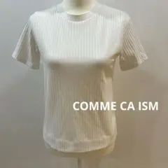 COMME CA ISM コムサイズム ベーシック Tシャツ M シンプル 白のサムネイル