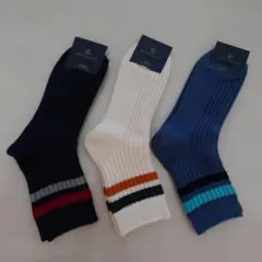 Tabio ソックス 3色セット　25cm〜27cm