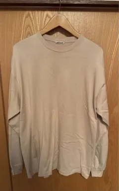 AURALEE 100%コットン 長袖Tシャツ サイズ5