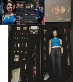 1/6 眼球可動 ヘッド SWTOYS FS072 ジル バイオハザード - メルカリ