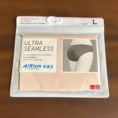 UNIQLO エアリズムシームレスショーツ ヒップハンガー L ピンクのサムネイル