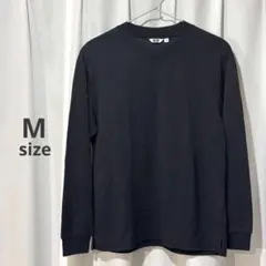 UNIQLO U エアリズムコットンクルーネックTシャツ 09 BLACK