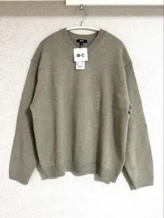 【新品未使用】ユニクロC リラックスVネックセーター　Mサイズ