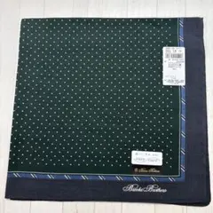 Brooks Brothers ブルックスブルックス　ハンカチ ドット　未使用のサムネイル