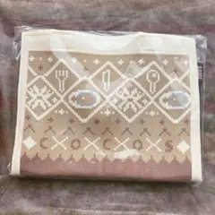 COCO’S ココス　2026年　福袋　限定　オリジナルグッズ　ニットバッグ