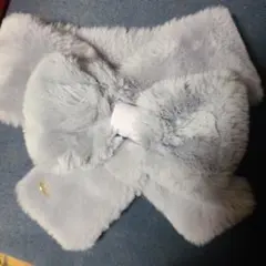 Paul & JOE リボンティペット フェイクファー ライトグレー