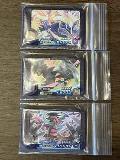 ポケモンフレンダ3枚セット　イベルタル、ゼクロム、ゼルネアス