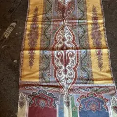 ETRO ペイズリー柄 ストール ウールシルク イタリア製