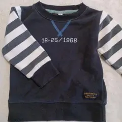 トレーナー　80cm　男の子　黒