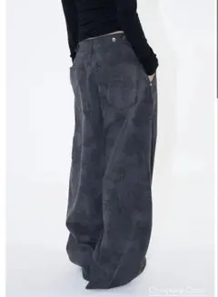 raucohouse Mora paisley curved pants