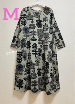 BARNDOOR 総柄ワンピース　M