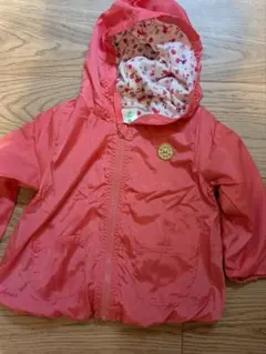 【子供用90cm】ディズニー　ナイロンパーカー