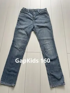 GapKids 160㎝　ライトブルーストレートデニムパンツ