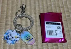 極楽湯×hololive 白上フブキ ロッカキー風キーホルダー