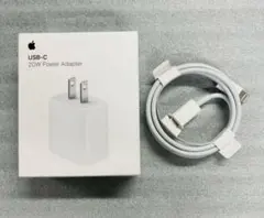 【新品 未開封】20W USB-C電源アダプター + usbcケーブル