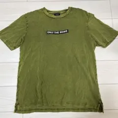 DIESEL ONLY THE BRAVE Tシャツ カーキのサムネイル