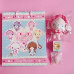 希少 シュガーバニーズ ティシュBOXカバー ランチクロス シール