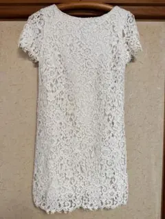 [超美品] ZARA 総レースワンピース　半袖