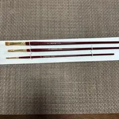 赤い毛筆3本セット