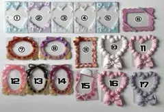 《2点1350円》ハンドメイドトレカケース　デコ