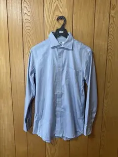 UNIQLO スーパーノンアイロン シャツ ライトブルー　Mサイズ　水色