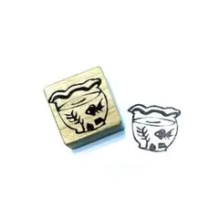 H2134.消しゴムはんこ(スタンプ)金魚4