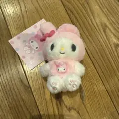 【新品】サンリオ　マスコットホルダー　トキメキぽっぷビーズ マイメロ　お顔厳選❤︎