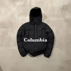 美品✨ コロンビア クレイターレイク アルパインダウン ブラック ドローコード Columbia クレイターレイク アルパインダウン ブラック グリーンY2K