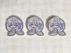 カラフルピーチ ヒロ アクリルクリップ 3個セット