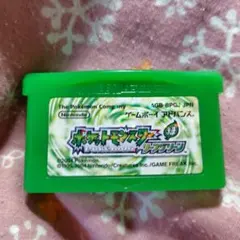 gba ソフト ポケットモンスター　リーフグリーン