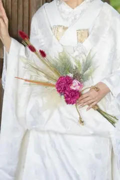 和装　ウェディングブーケ