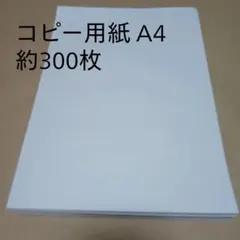 コピー用紙 A4 約300枚