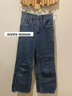 カットオフ デニムパンツ ブルーのサムネイル
