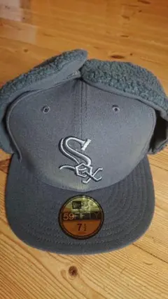 New Era シカゴ　ホワイトソックス　グレーパイロットキャップ 7 1/2