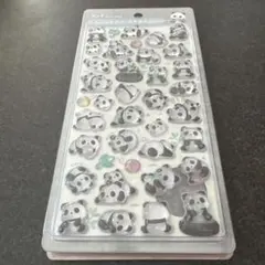ボンボンドロップシール　パンダ　クーリア